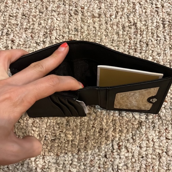 Michael Kors Jet Set Logo Saffiano Leather Carryall Card Case Wallet 35S9STVD2B - Picture 9 of 11